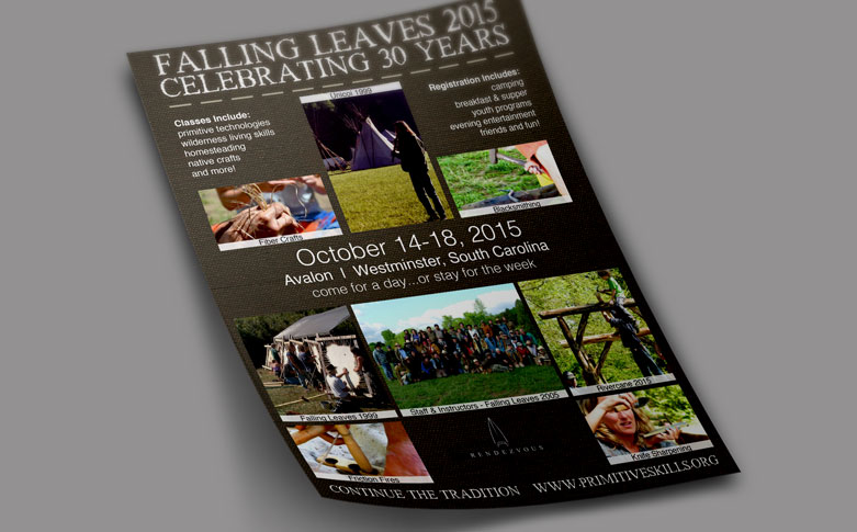 Earthskills Rendezvous 30th Anniversary flyer