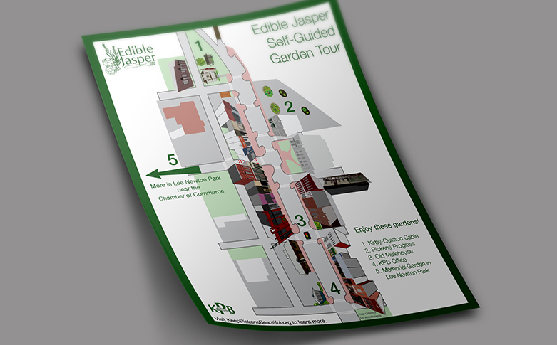 Edible Jasper Walking Map and Info Sheet