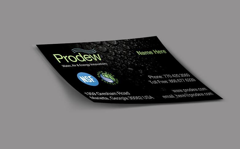 Prodew business card