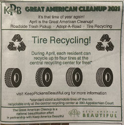 tire recycling ad