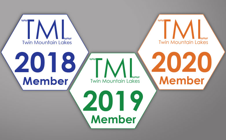 Twin Mountain Lakes Annual Member Signage